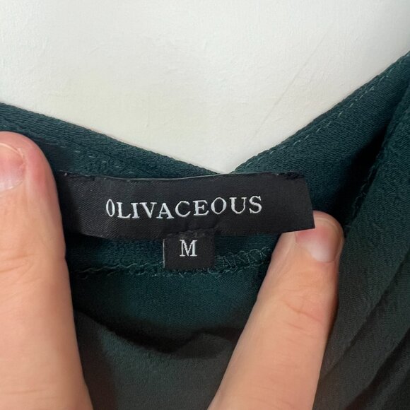 Olivaceous Emerald Green Mini Dress - Picture 5 of 5